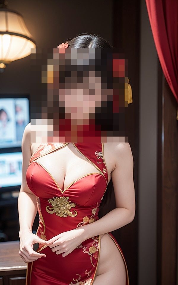 街中でチャイナ服を着た美女に誘われそのままホテルへ サンプル5ページ目