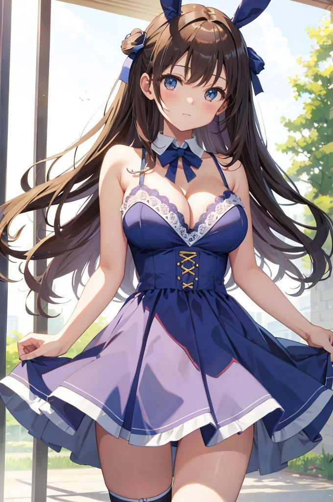 巨乳バニーガール美女【妄想イラスト美女図鑑vol.91】 サンプル5ページ目