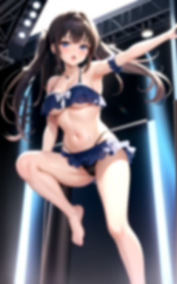 ビッチアイドル写真集 サンプル1ページ目