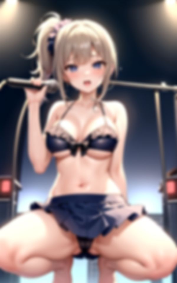 ビッチアイドル写真集 サンプル3ページ目
