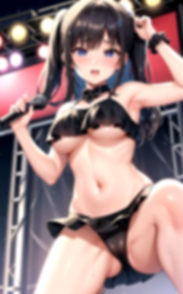 ビッチアイドル写真集 サンプル4ページ目