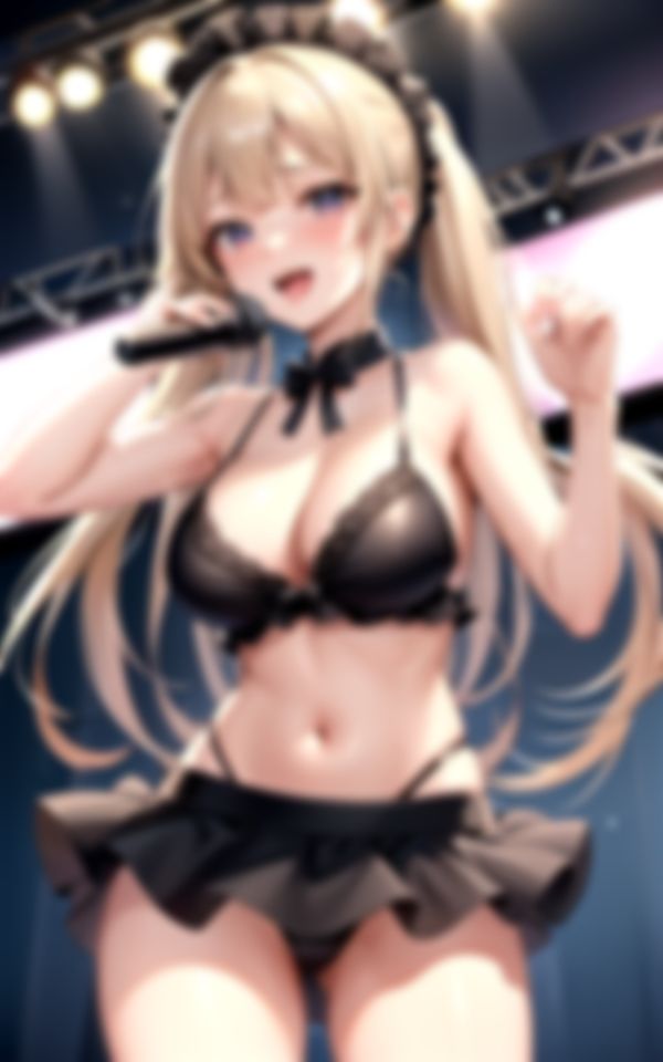ビッチアイドル写真集 サンプル6ページ目