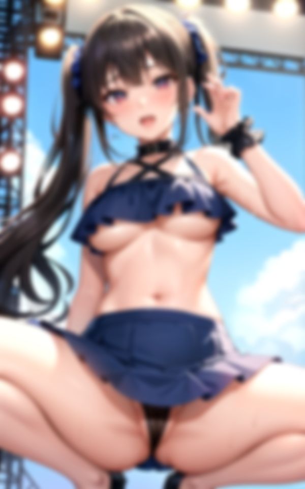 ビッチアイドル写真集 サンプル10ページ目