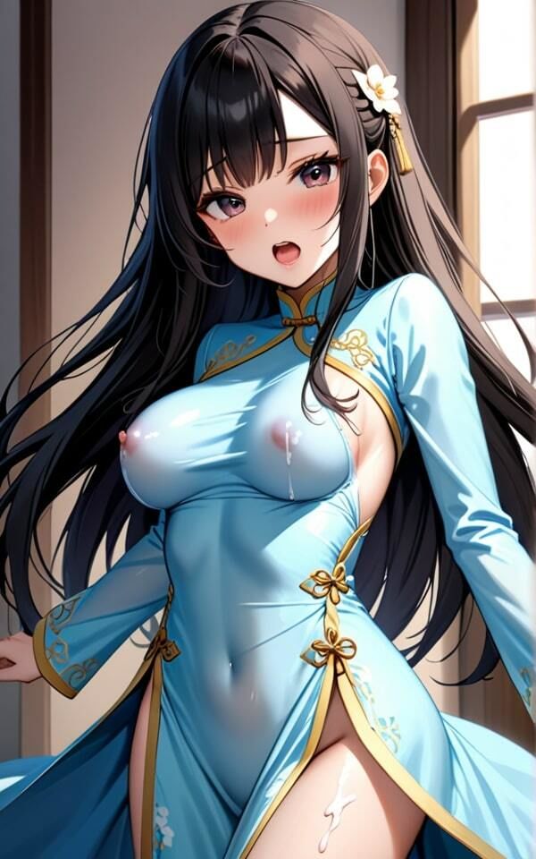 美女のコスプレは妖艶さが増していた 私のスリットに夢中なの？ サンプル7ページ目
