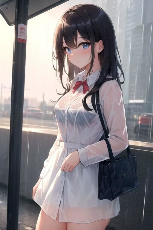 幼馴染との想い出〜雨の日〜 サンプル1ページ目