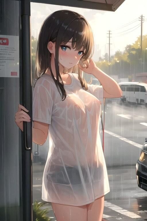 幼馴染との想い出〜雨の日〜 サンプル2ページ目