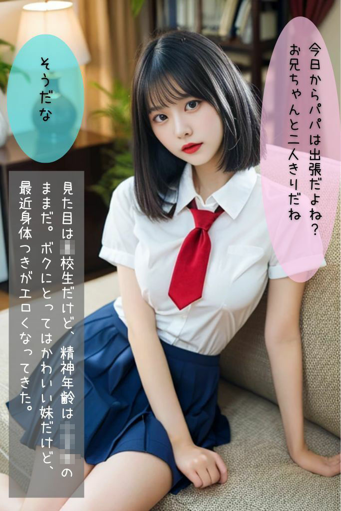 僕と妹が二人っきりになったら性教育をしてあげることになった サンプル4ページ目