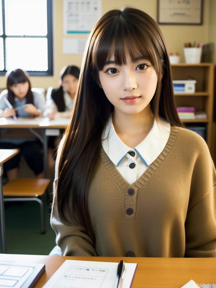 大学同期のくそエロビッチとイチャイチャ勉強会？ サンプル1ページ目