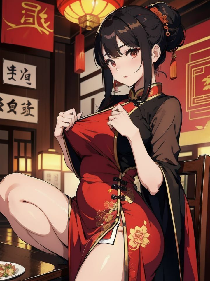 俺の妾の中華娘は誰にも誘惑する無問題のくそビッチ美女 サンプル1ページ目