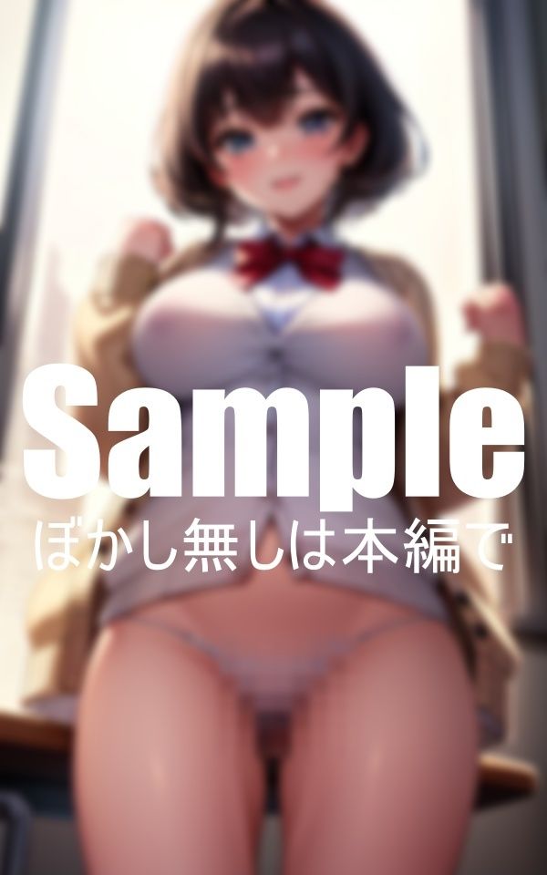 爆乳美女のお着替え サンプル4ページ目