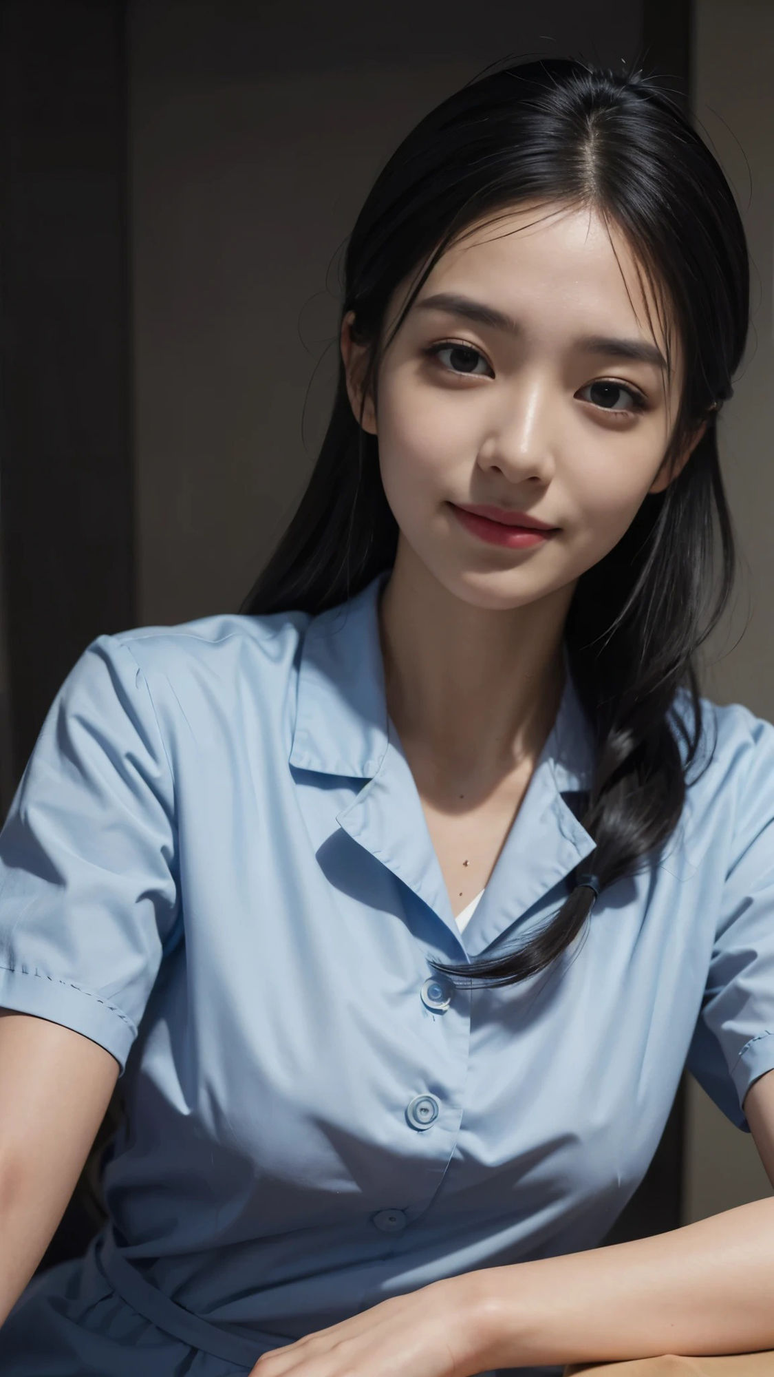 【52枚】美人な新米看護師ナースたちの日常とフルヌードの写真画像集【AI】 サンプル1ページ目
