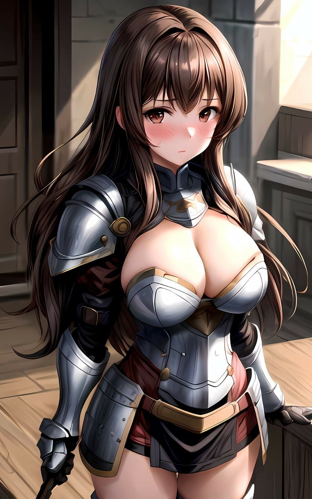 女戦士も俺の前ではただのHな女の子な件 サンプル1ページ目