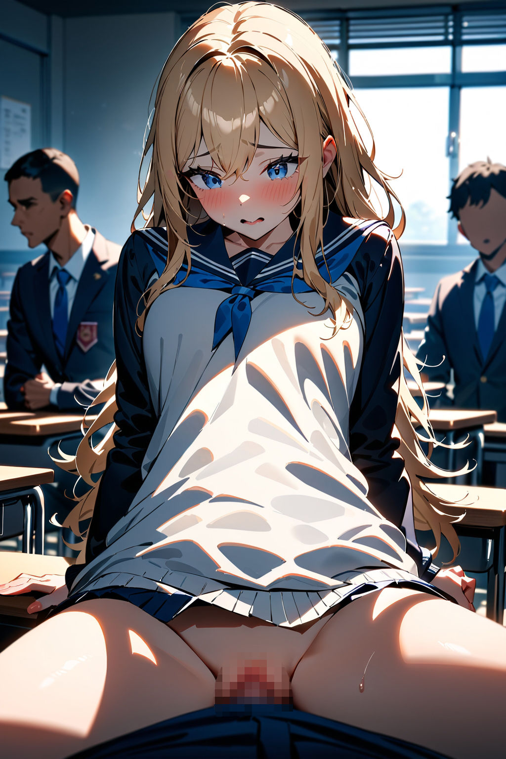 AIイラスト集 金髪青目＃1 サンプル8ページ目