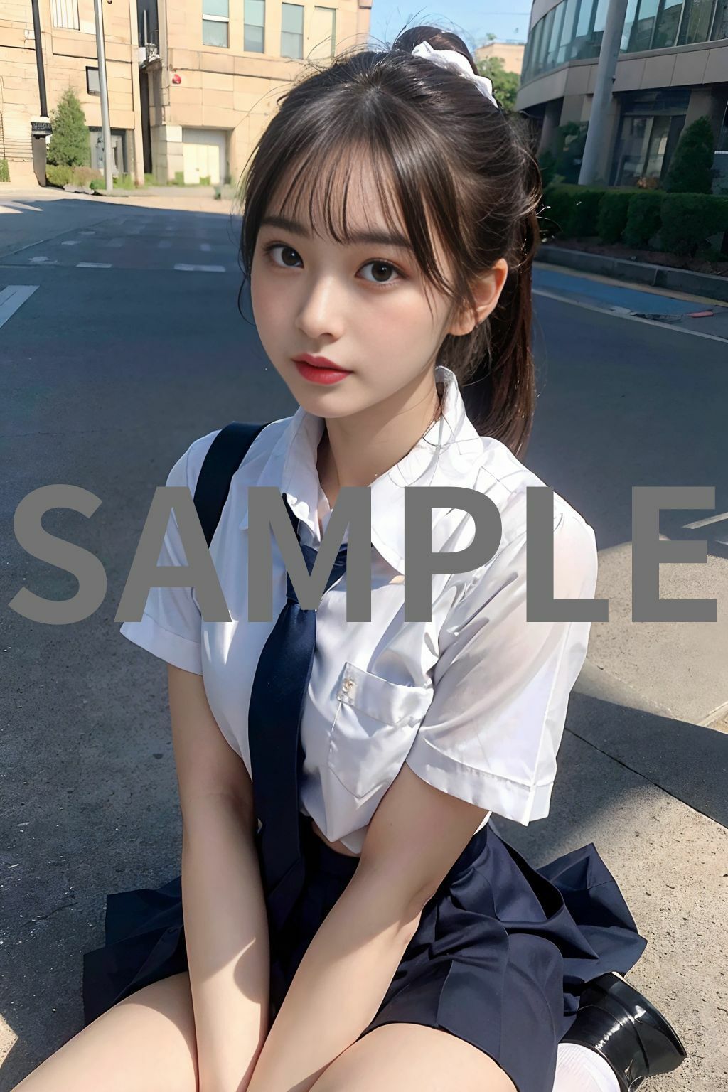 ポニーテール J◯ サンプル1ページ目