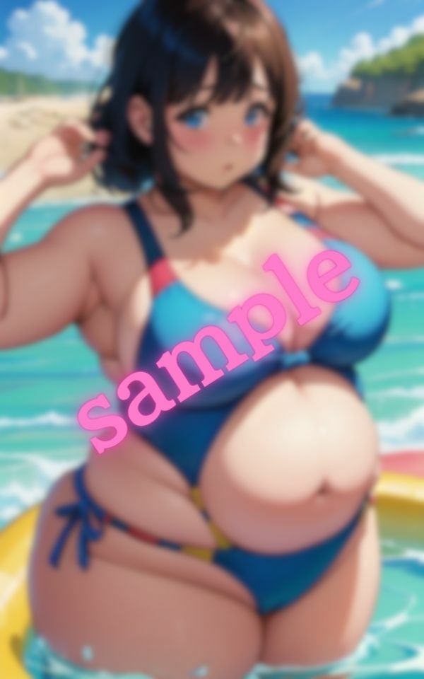 むっちりで可愛い女の子の水着画像集 サンプル1ページ目