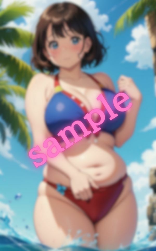 むっちりで可愛い女の子の水着画像集 サンプル3ページ目