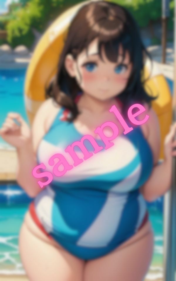 むっちりで可愛い女の子の水着画像集 サンプル5ページ目