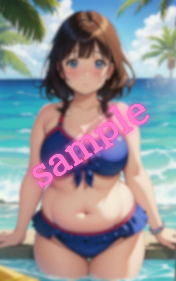 むっちりで可愛い女の子の水着画像集 サンプル7ページ目