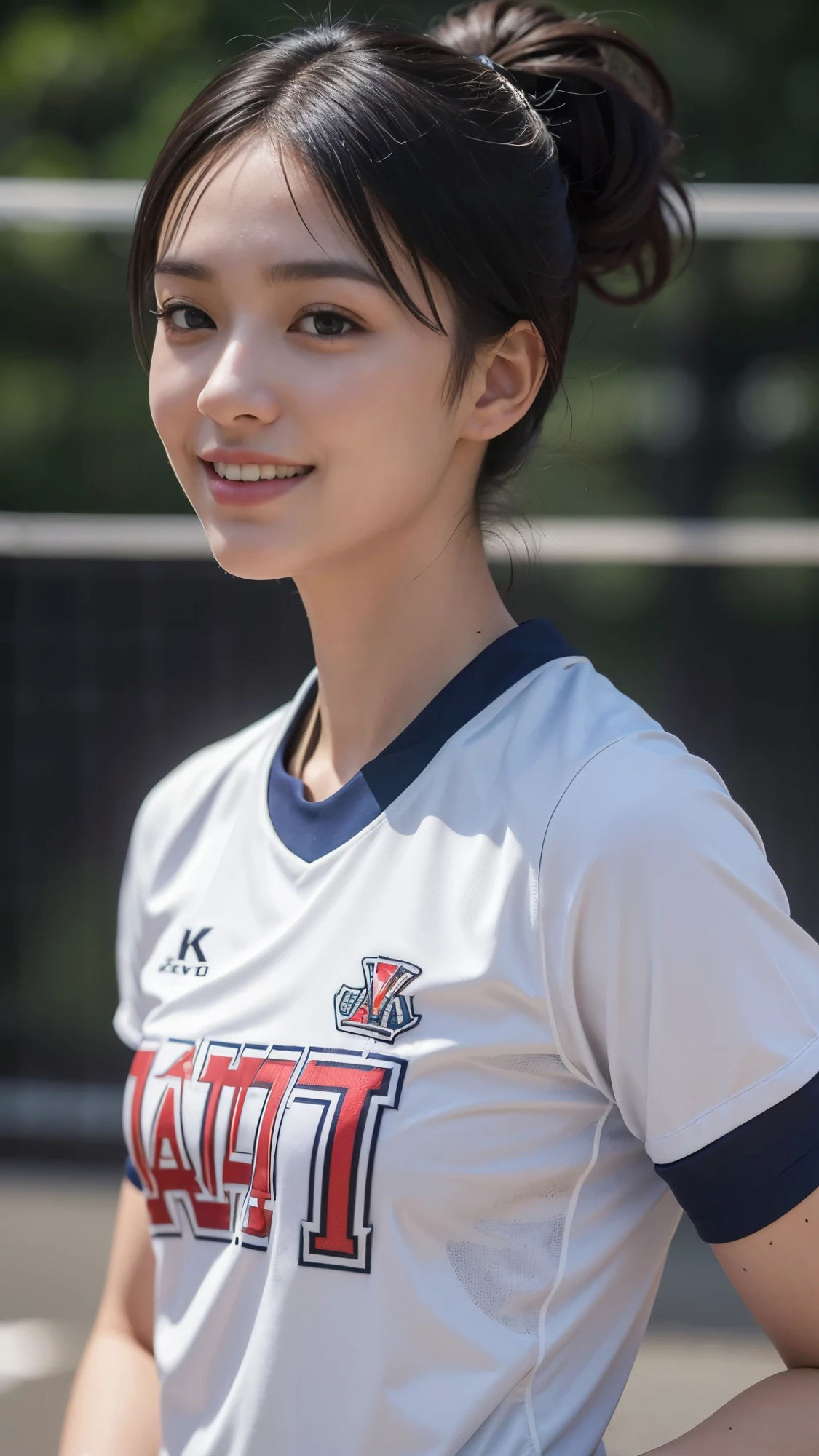 【52枚】美人バレーボール選手たちの日常とフルヌードの写真画像集【AI】 サンプル1ページ目