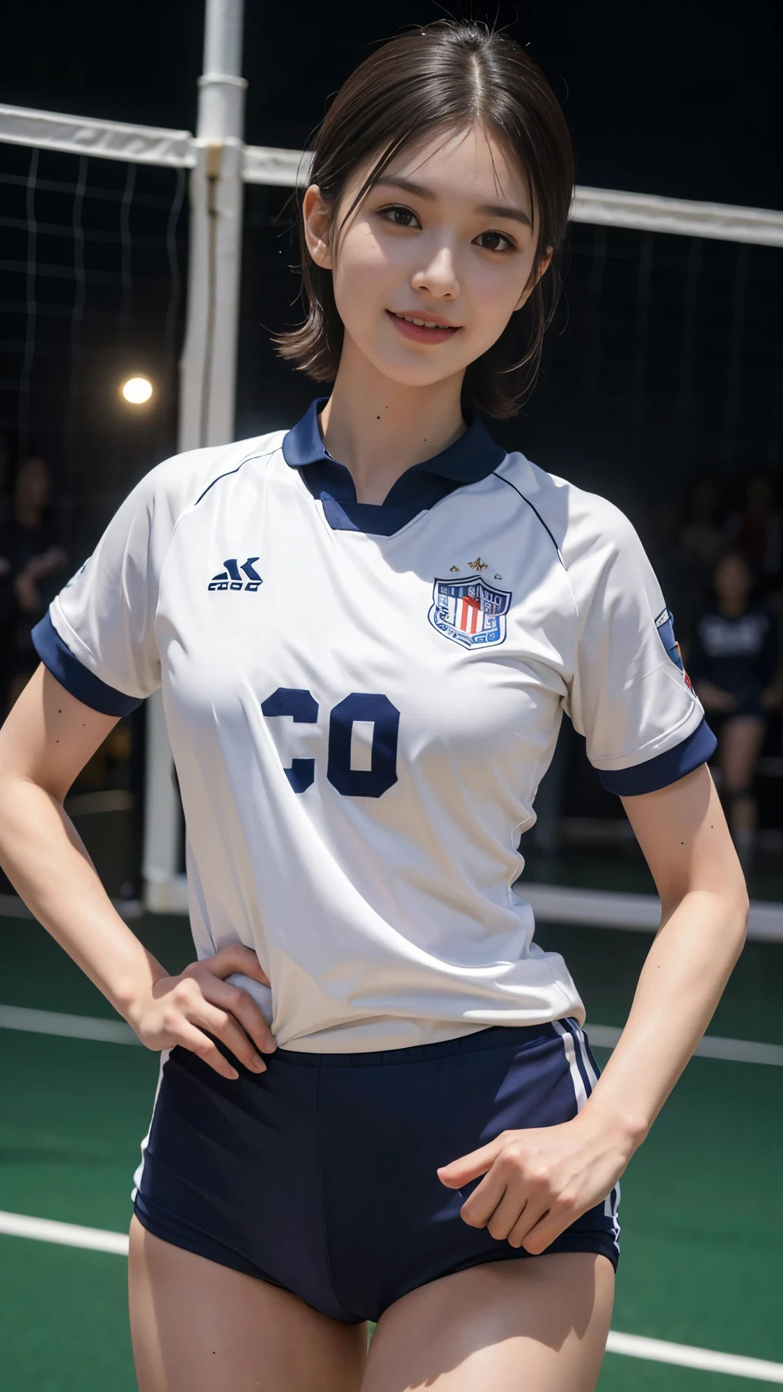 【52枚】美人バレーボール選手たちの日常とフルヌードの写真画像集【AI】 サンプル2ページ目