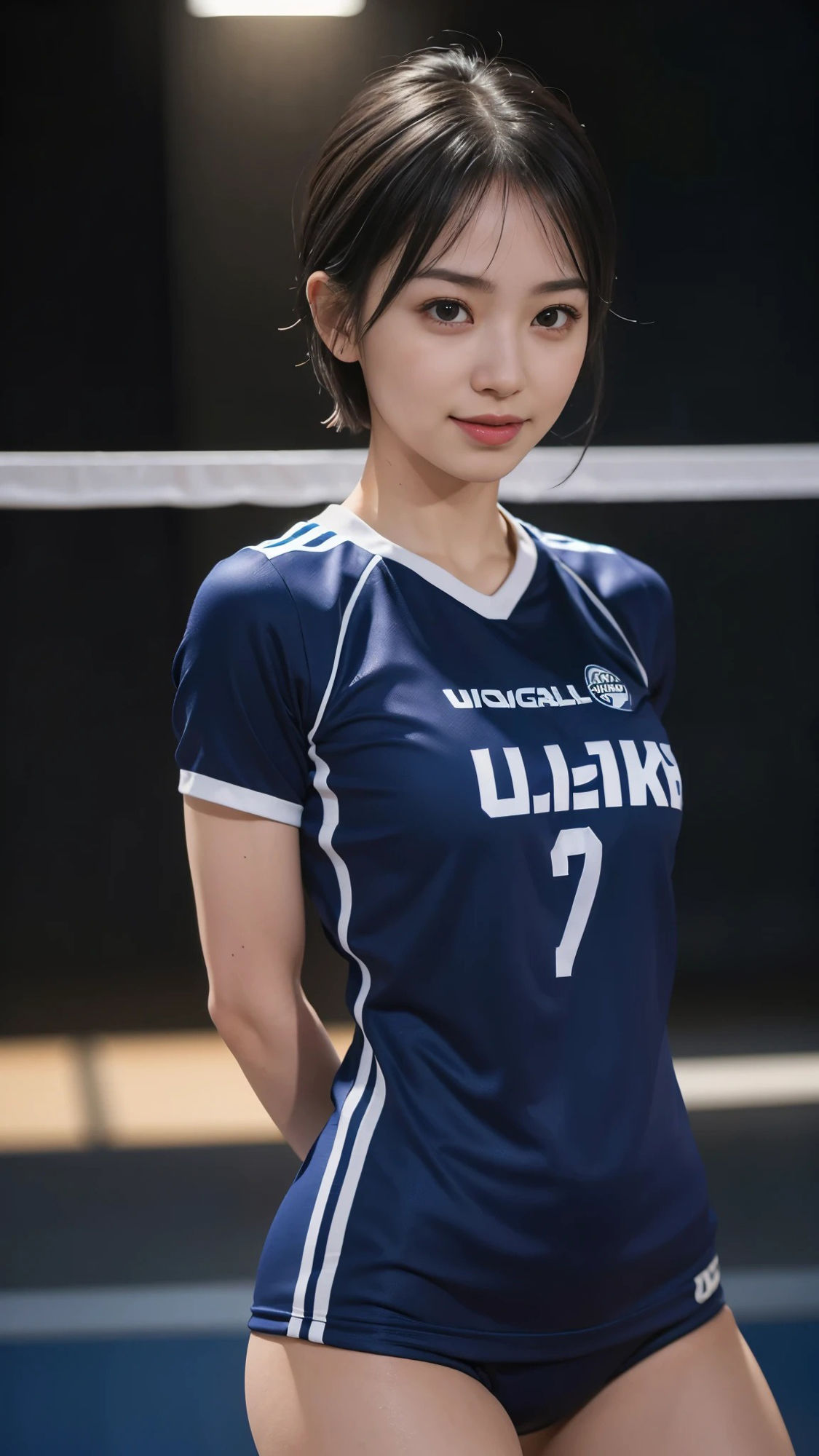【52枚】美人バレーボール選手たちの日常とフルヌードの写真画像集【AI】 サンプル3ページ目