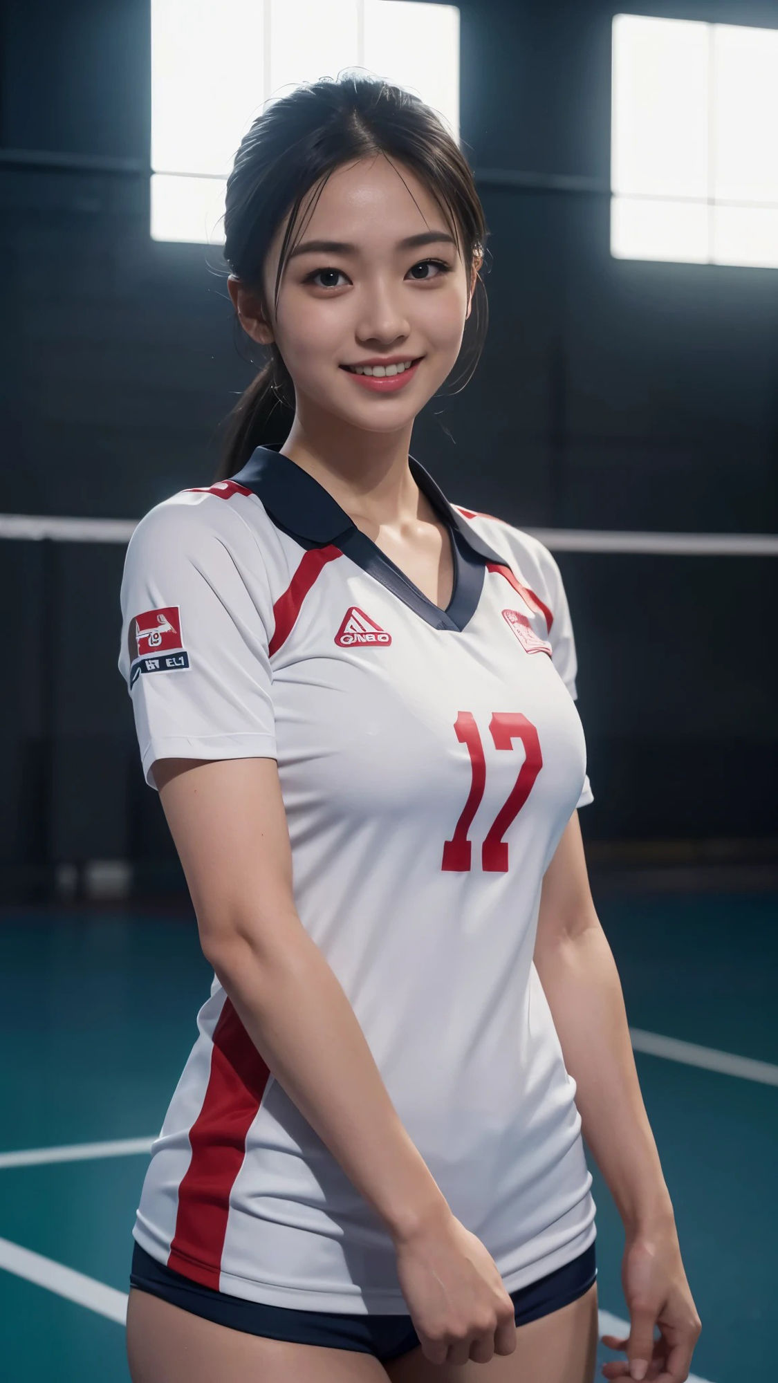 【52枚】美人バレーボール選手たちの日常とフルヌードの写真画像集【AI】 サンプル5ページ目