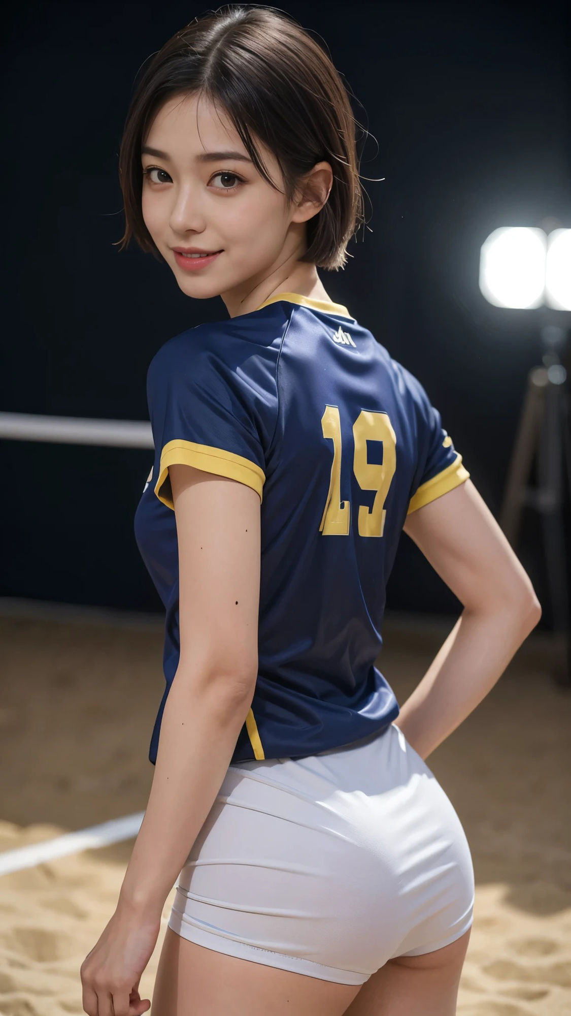 【52枚】美人バレーボール選手たちの日常とフルヌードの写真画像集【AI】 サンプル6ページ目