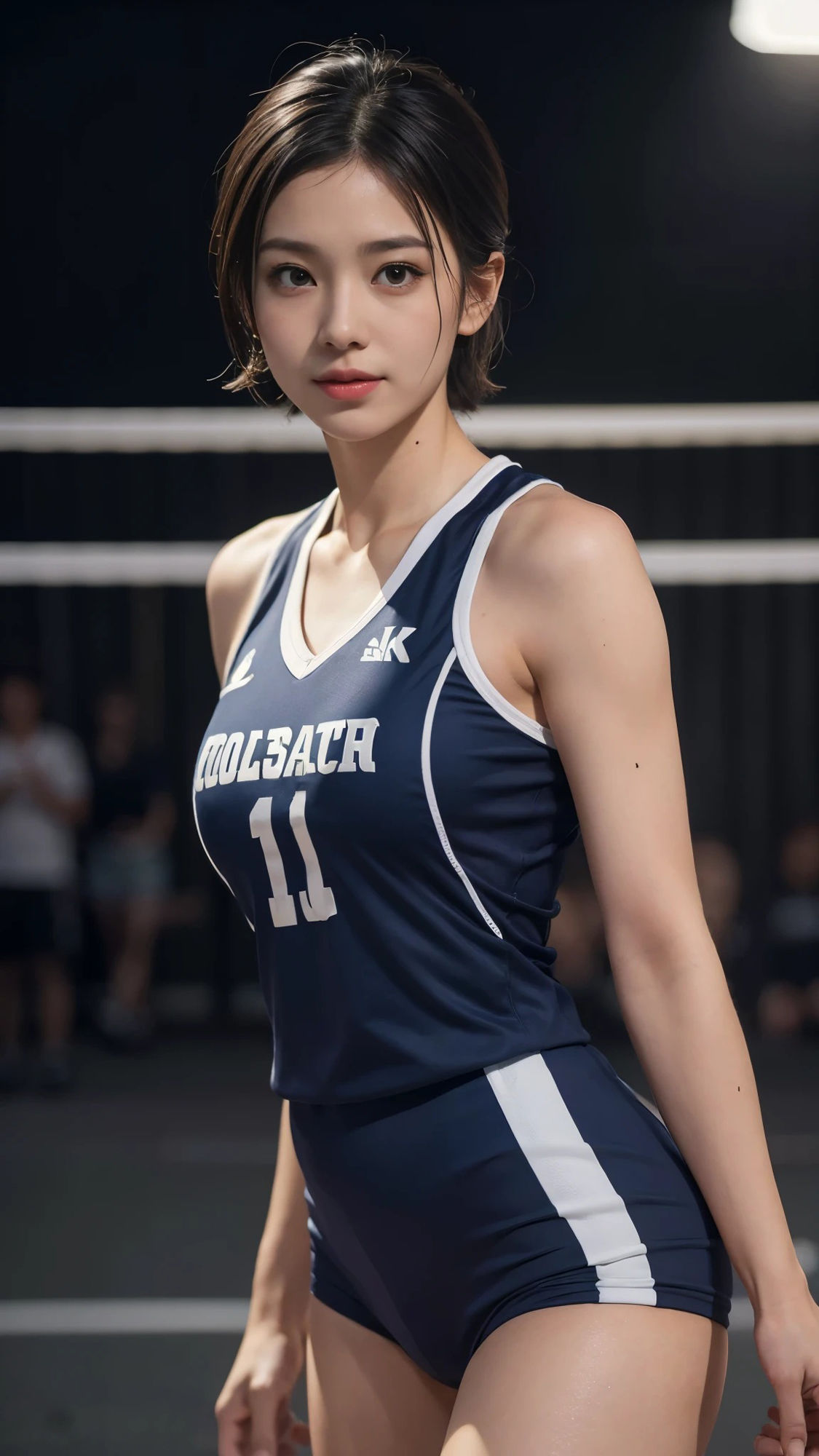 【52枚】美人バレーボール選手たちの日常とフルヌードの写真画像集【AI】 サンプル8ページ目