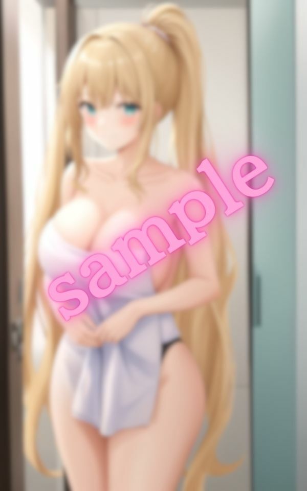バスローブを着たギャルとエッチをする前の画像集 サンプル6ページ目
