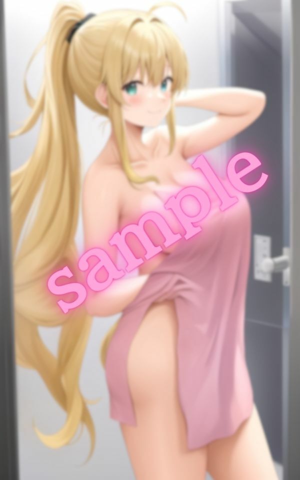 バスローブを着たギャルとエッチをする前の画像集 サンプル7ページ目
