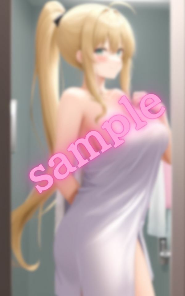 バスローブを着たギャルとエッチをする前の画像集 サンプル8ページ目