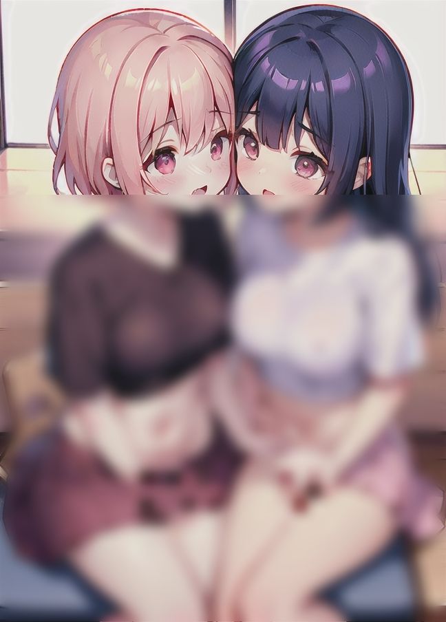 女の子同士の百合えっち！レズセ！ サンプル6ページ目