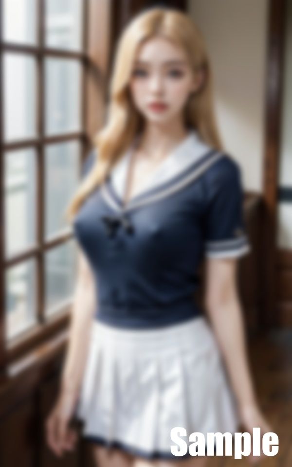白ギャル女学生 サンプル4ページ目