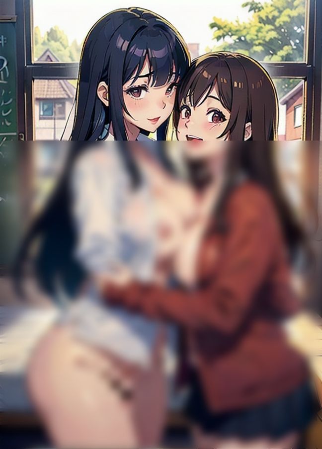 レズまん◯女の子同士のエッチ！女の子同士が気持ちいい！ サンプル4ページ目