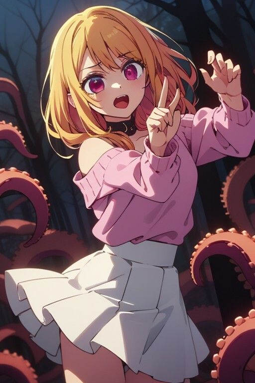 星野ルビー ロケ先で、なぜか触手に襲われました★ サンプル8ページ目