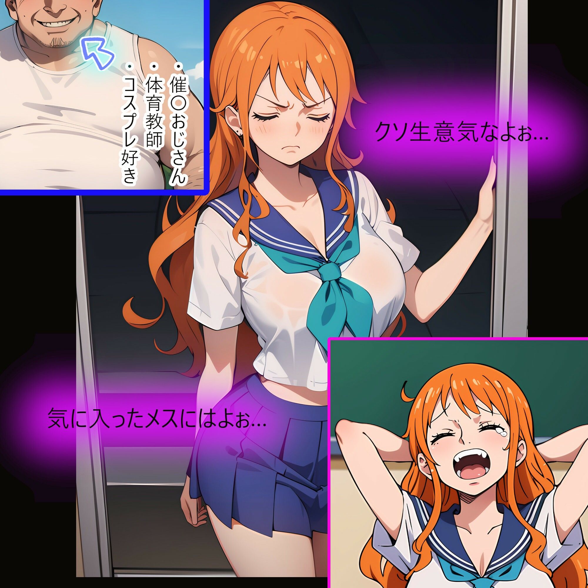 おじさんのせいかつしどう サンプル1ページ目