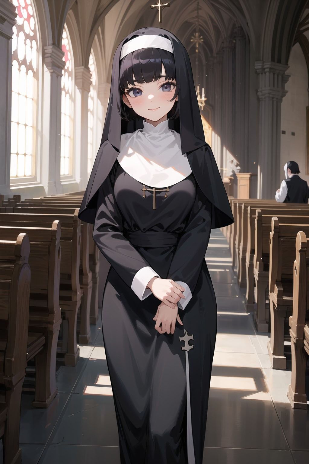 修道女ちゃんの災難 サンプル1ページ目