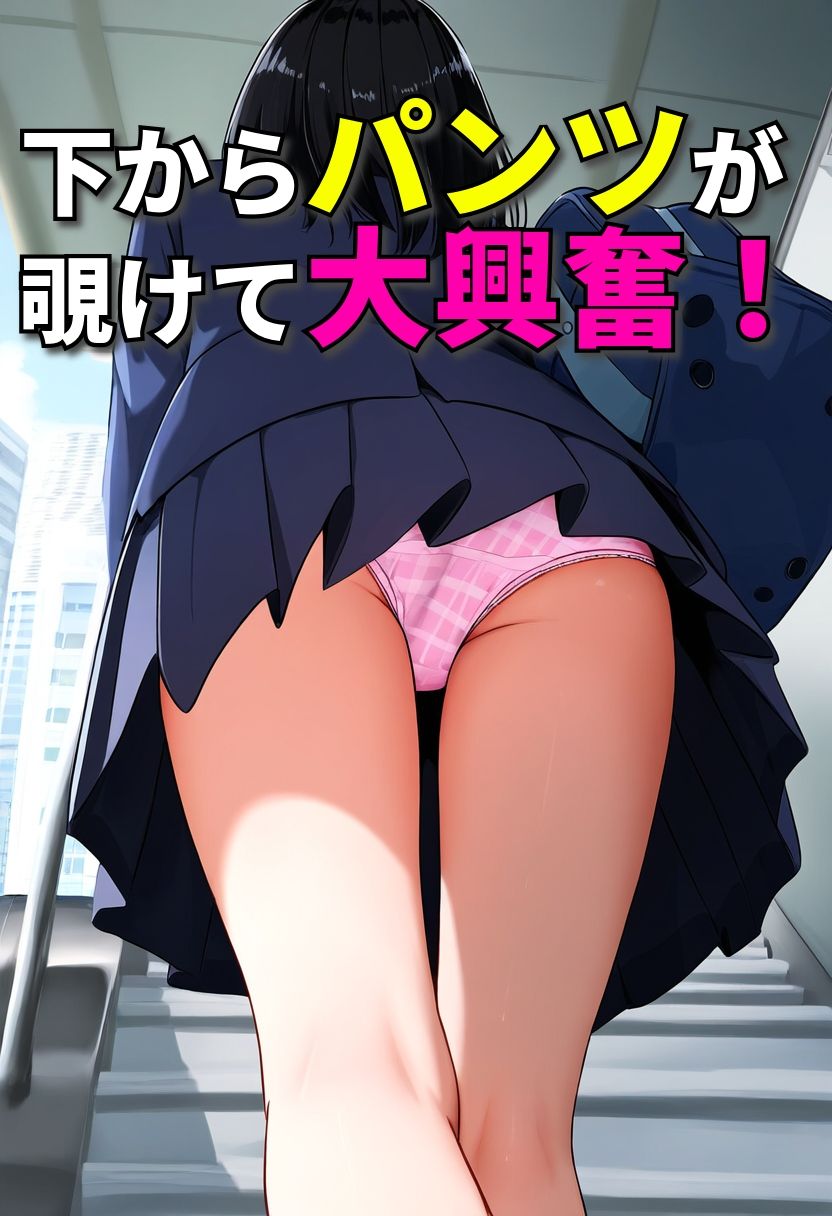 通学中の少女を追いかけバレないようぶっかける【パンチラ通学少女】【234枚】 サンプル1ページ目