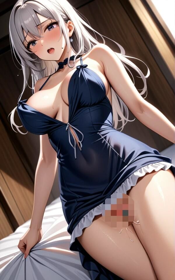 君のドレスを脱がしたい 綺麗なお姉さんの夜中の秘密！ サンプル1ページ目
