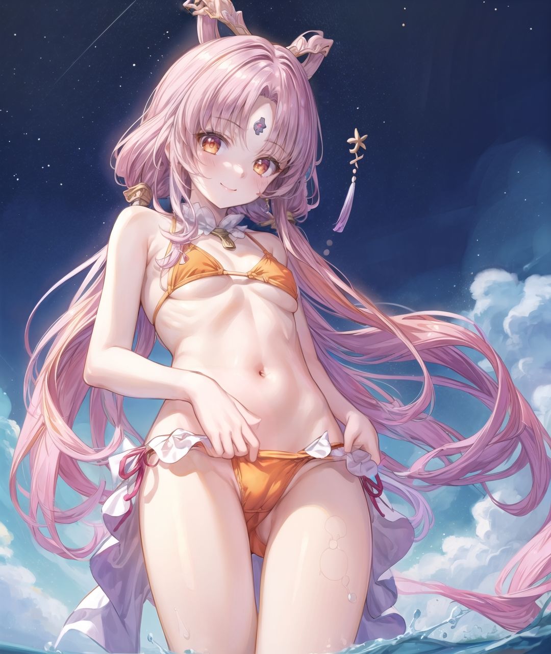 美少女たちのひととき・符玄（ふげ〇）（崩壊スターレイル） サンプル10ページ目