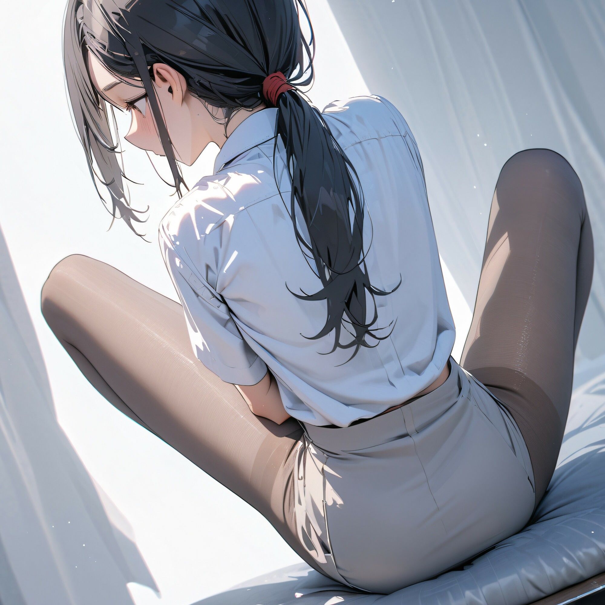 働くお姉さんのパンスト サンプル3ページ目