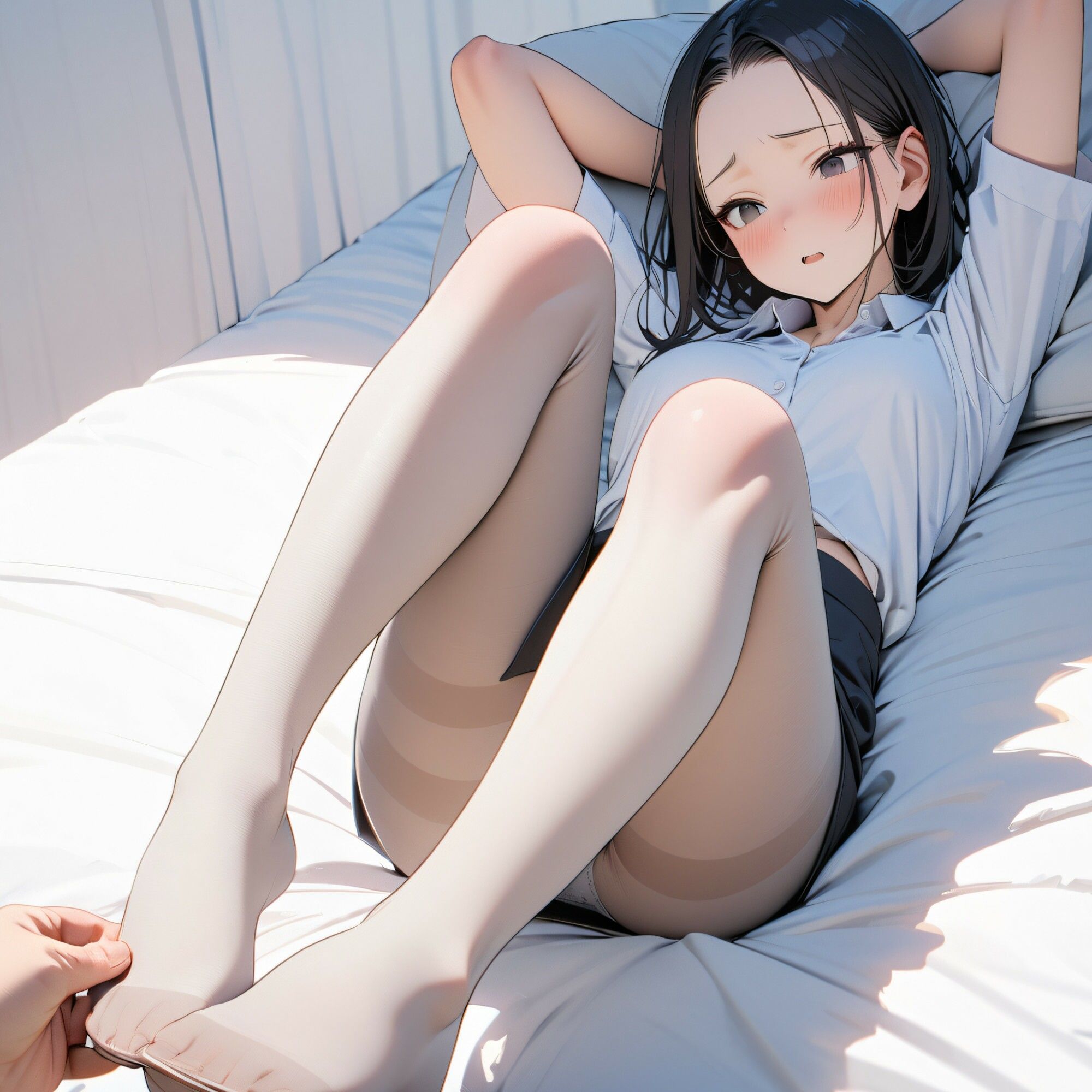 働くお姉さんのパンスト サンプル8ページ目