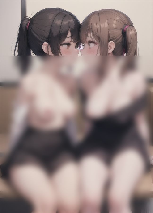 放課後の教室で友達が襲ってきた...女の子同士でレズセ サンプル2ページ目
