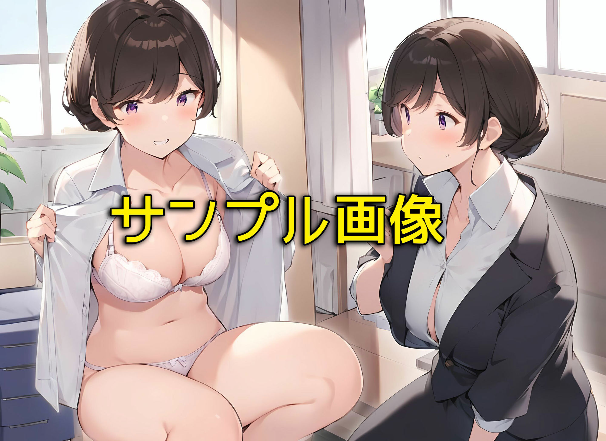 僕は職場で一緒に働く女子社員全員のおっぱいが見たい サンプル8ページ目