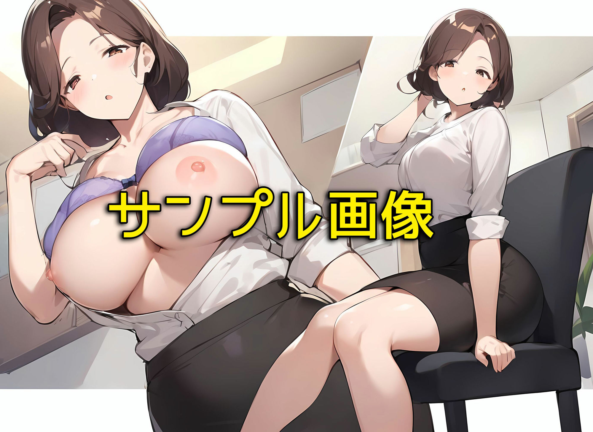 僕は職場で一緒に働く女子社員全員のおっぱいが見たい サンプル9ページ目