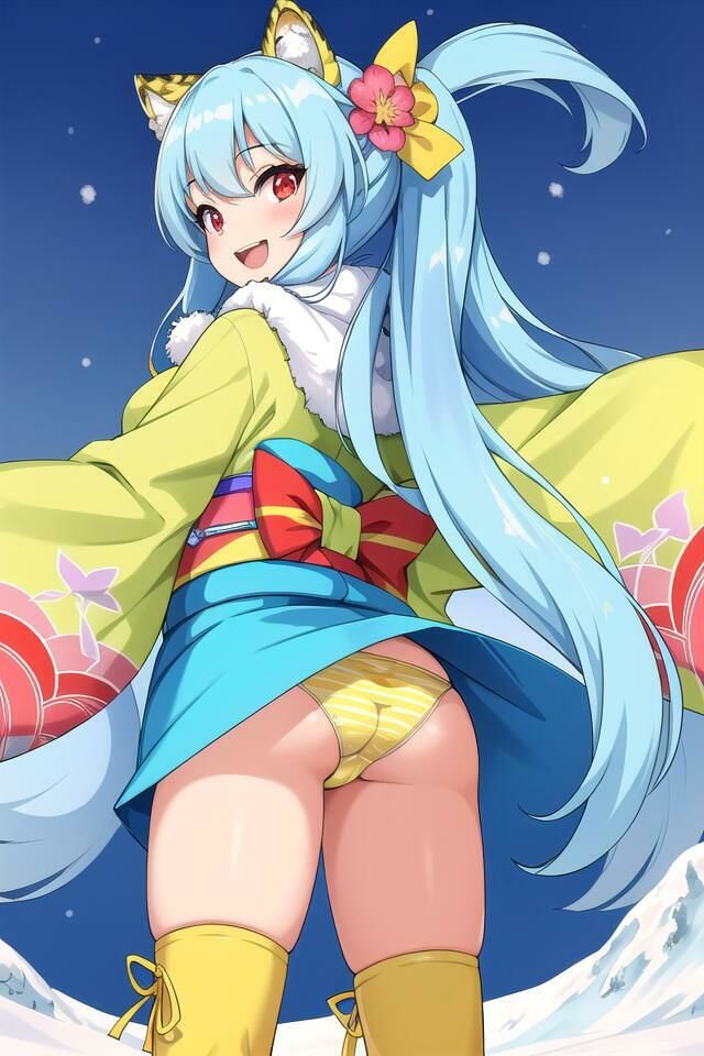 うる☆やつら 冬の着物のらむちゃん CGシリーズ第9弾 サンプル4ページ目