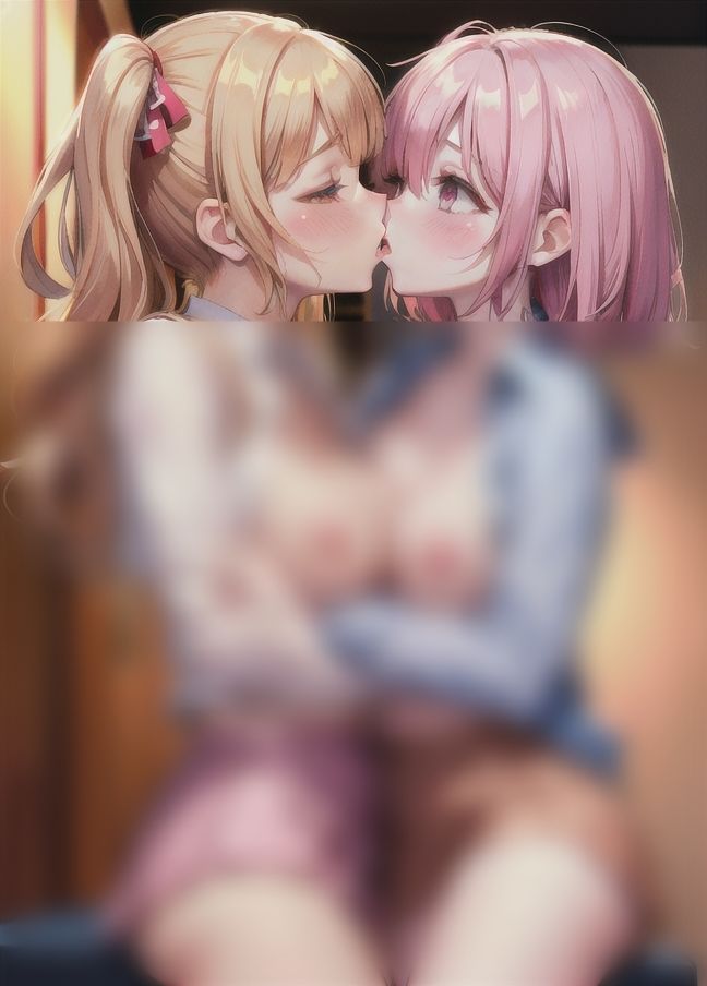 青春百合ップル！純情の女の子がエッチなことを... サンプル7ページ目