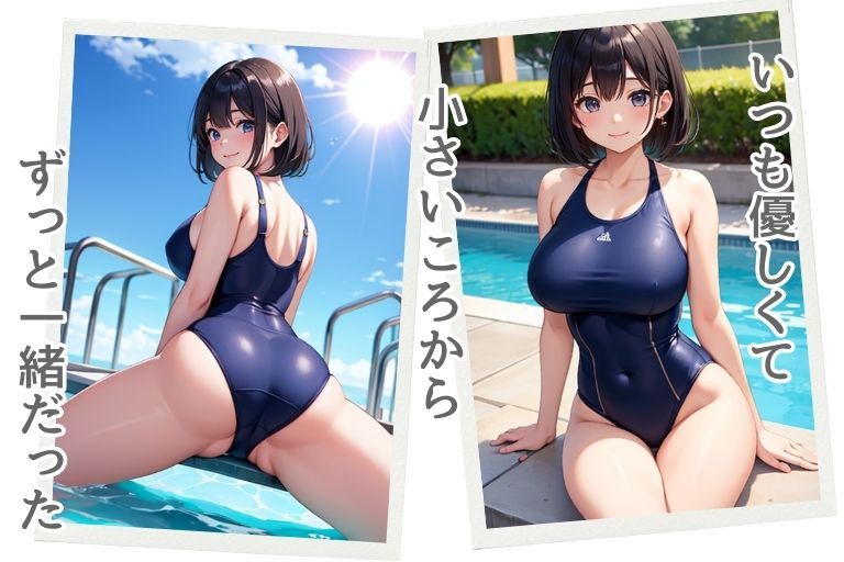 巨乳の幼なじみとバブバブセックスの練習 サンプル4ページ目