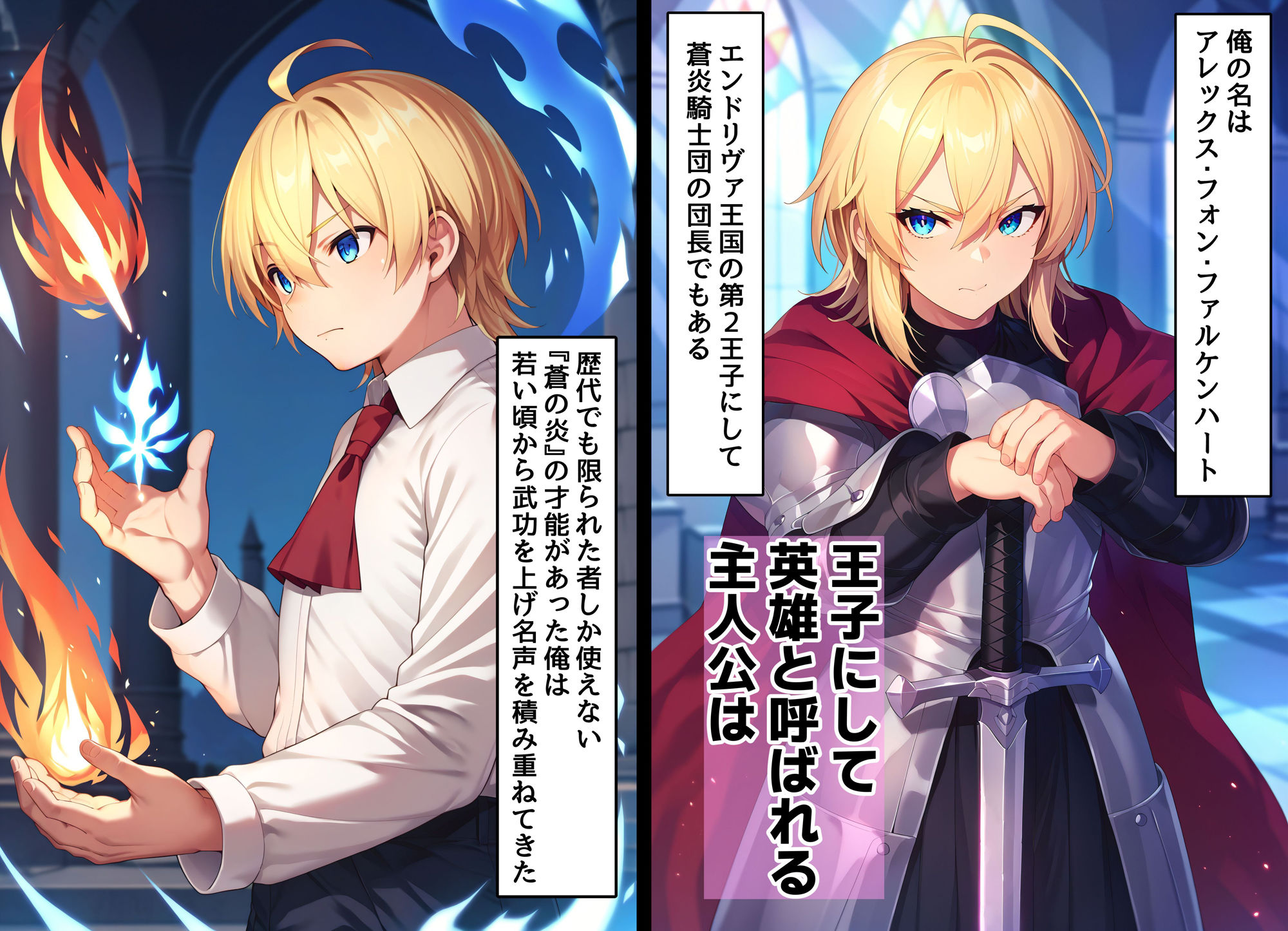 王子の俺がサキュバスに！？〜無個性爆乳雑魚サキュバスTSF〜 サンプル1ページ目