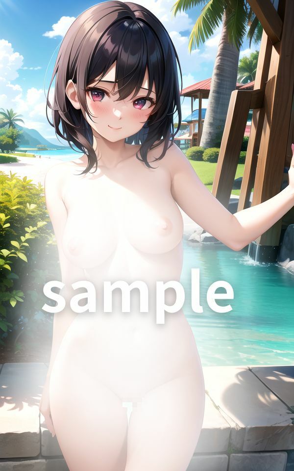 ヌーディストビーチの大胆なお姉さん3 サンプル2ページ目